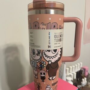 LABUBU Stanley 40oz. New it tan/peachish color